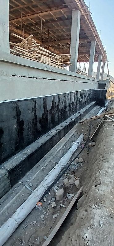 Bitum əsaslı hidroizolyasiya xidməti - Dam, teras, zirzəmi, bünövrə — 2