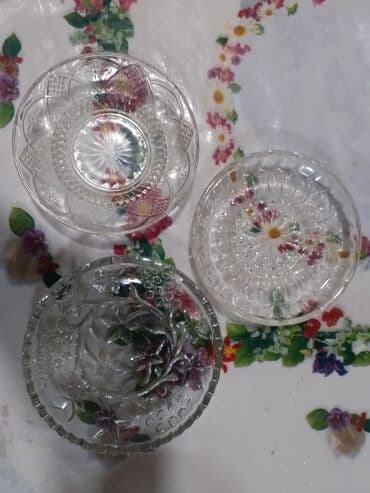 ev eşyalari: Kolleksiya şüşə qablar dəsti - Klassik kəsimli uzun qədəhlər – 6 — 5