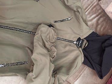 зеленые мужские спортивные костюмы: Kurtka Qadin ucun (gödekce) Newyorker dukanindan alinib. cox stilni — 3