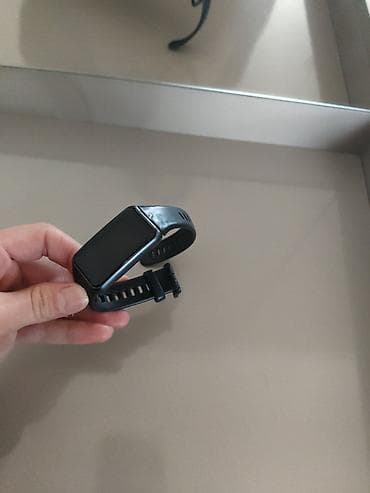 elekdiron saat: İşlənmiş, Smart qolbaq, Huawei, Sensor ekran, rəng - Qara — 1