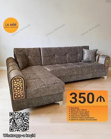 Künc divan, Açılan, Bazalı, Şəhərdaxili pulsuz çatdırılma