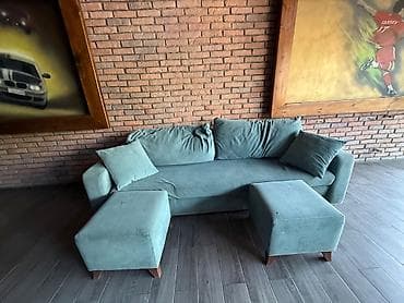 pufik divan: Divan, İşlənmiş, Açılmayan, Bazasız, Vеlur parça, Çatdırılma yoxdur — 2