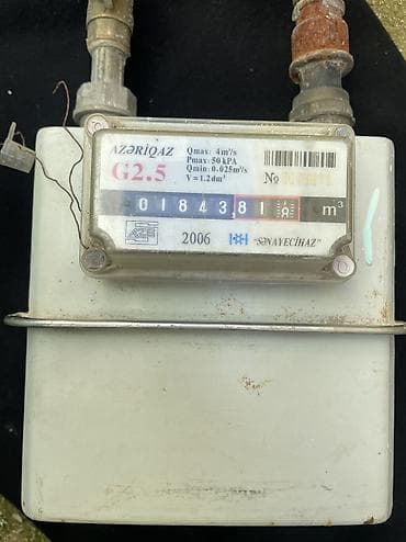 ev əşyaları ikinci əl: Kontrolni Qaz sayğacı — 1