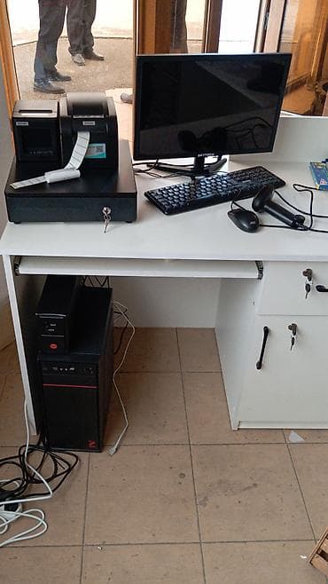 POS sistem dəsti – mağaza və kassa üçün Dəst tərkibi: - Skytech