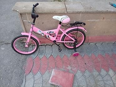 16 dyumlu velosiped: Uşaq velosipedi – BMX üslubunda, çəhrayı rəng Xüsusiyyətlər: - Təkər — 4