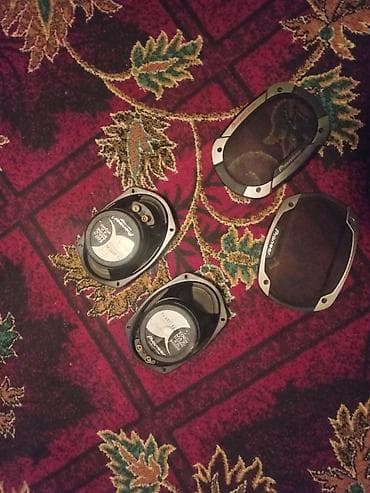 Pioneer avtomobil akustikası – 6x9 oval arxa polka dinamikləri — 2