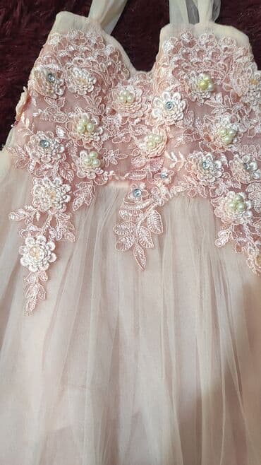 джинсовое платье для девочки: Tezedir bir defe geyilib qiz usaqi ucun 10.12 yas — 2