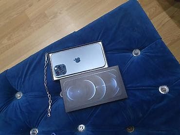 mac pro: IPhone 12 Pro Max, 128 GB, Blue Titanium, Zəmanət, Simsiz şarj, Face ID — 4