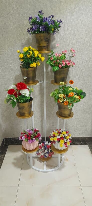 gül stendi: Gül stendi подставка для цветов.Çiçək stendi və dekor. metal karkas — 3