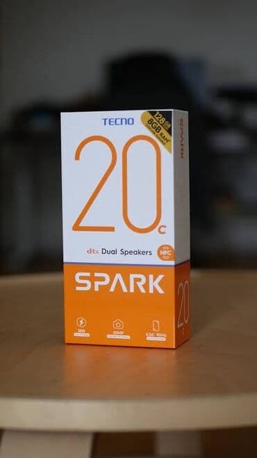 Redmi: Tecno Spark 20C, 128 GB, Sensor, Barmaq izi, İki sim kartlı — 2