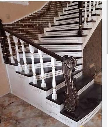 ev dami: Xidmət: Fərdi taxta pilləkənlərin layihələndirilməsi və quraşdırılması — 10