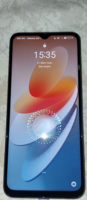 Oppo A18, 64 GB, rəng - Göy, Barmaq izi, İki sim kartlı