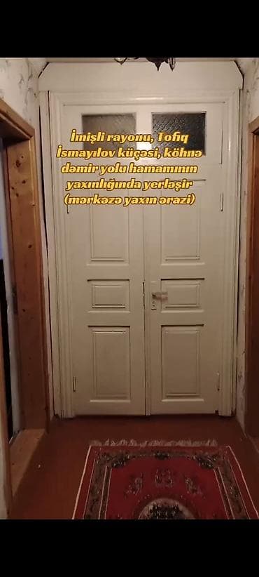 qara qarayevde kiraye evler ucuz: İmişli rayonu, Tofiq İsmayılov küçəsi Köhnə dəmir yolu hamamının — 3