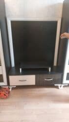 mətbəx stol stul ikinci əl: Qonaq otağı üçün, İşlənmiş, Açılan, Dördbucaq masa, 6 stul — 3