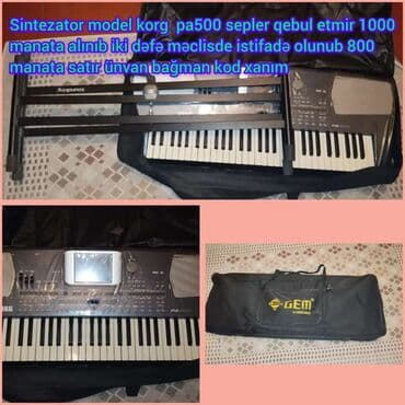 korg pa 1000 qiymeti: Синтезатор, Самовывоз — 2