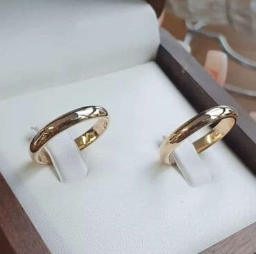 alyans uzuk: Alyans, Üzük, Sarı qızıl, 585 Əyar — 11