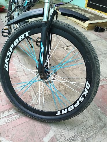 crolan bicycle: AKSPORT dağ velosipedi - Çərçivə: full-suspension (arxa — 2