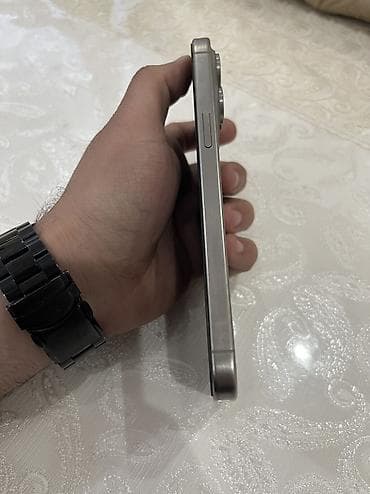 Мобильные телефоны и аксессуары: IPhone 15 Pro Max, 256 ГБ, Natural Titanium, Беспроводная зарядка, Face ID — 2