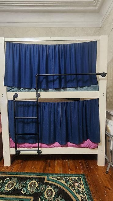 2 mertebeli carpayi,taxta uzunluq 195sm Hundurluk 2.40sm 1 matras var lalafo.az -da 2 mertebeli carpayi,taxta uzunluq 195sm Hundurluk 2.40sm 1 matras var