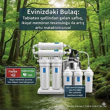 plesteyşn 5: Məhsul: Ev və sənaye üçün su təmizləmə sistemi Təsvir: - İkiqat — 2