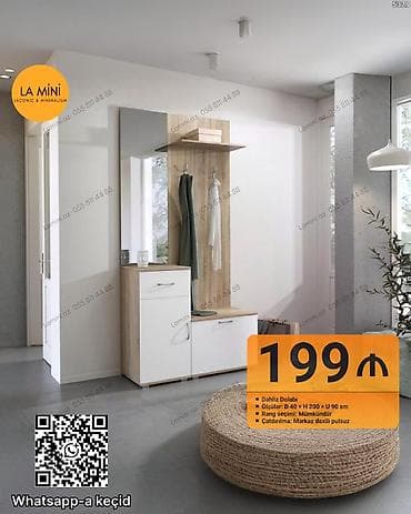 apelsin agaci: 2 qapılı, Güzgülü, Ağ, Digər material, Açılan, Düz dolab — 1