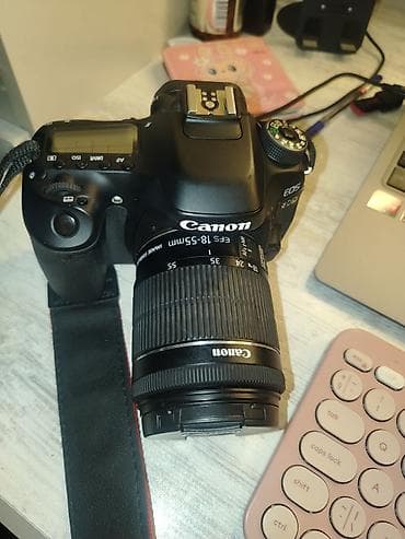 Canon EOS 80D DSLR fotoaparat + Canon EF-S 18-55mm lens — 4