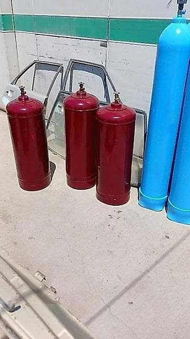 Bağ evi və bağ üçün hərşey: 1 eded qaz balonu satilir. icinde 20 manatliq qaz da var. Satilir 60 — 1