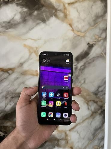 купить ноутбук в баку бу: Redmi Note 7, 64 ГБ, цвет - Черный, Отпечаток пальца — 6