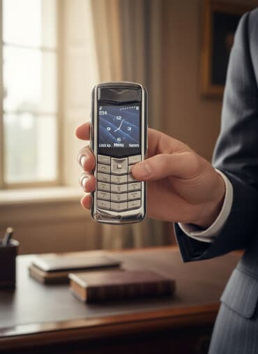 nokia 2110: Vertu Constellation, 8 GB, rəng - Qəhvəyi, Düyməli — 1