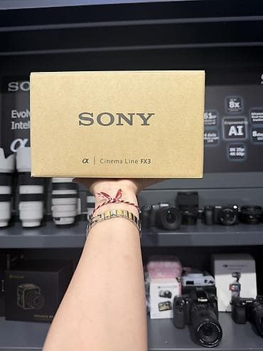 sony wh: Sony Alpha Cinema Line FX3 kamera - Peşəkar kinomatik çəkilişlər üçün — 1