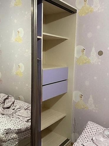 şfonerler: 2 qapılı, Güzgülü, Bej, Kupe, Düz dolab — 2