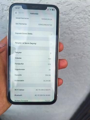 8 plus iphone: IPhone 11, 128 GB, Ağ, Face ID — 8