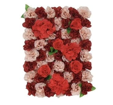 lalələr lalə gülü şəkilləri: Dekorativ süni gül paneli – kvadrat modul - Dizayn: sıx çiçək — 37