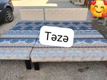 versace mebel: Təknəfərlik çarpayı, Bazasız, Matras ilə, Siyirməsiz — 1