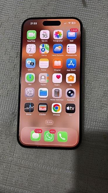 iphone 15 pro satilir: IPhone 15 Pro, 128 GB, Natural Titanium, Face ID — 5