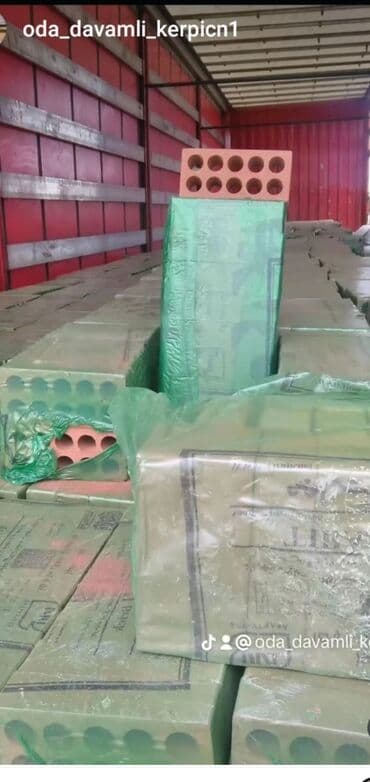 купить кирпич в баку: Oda davamlı, hər növdə hər ölçüdə istənilən rəngdə kərpiclər. içi — 23
