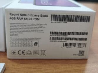 iphone x irshad: Redmi Note 8, 64 GB, rəng - Qara, Barmaq izi — 3