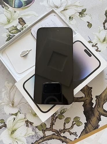 iphone baki: IPhone 14 Pro Max, 128 GB, Qara — 1