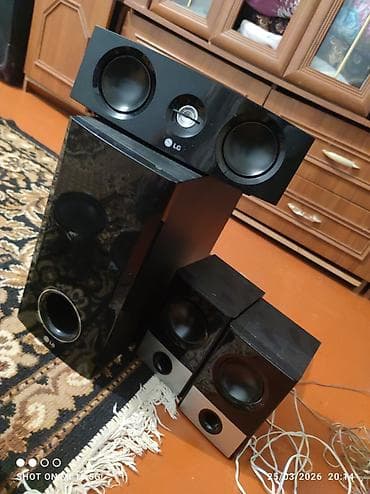 səs ucaldıcı: LG Kolonka, Növ - Ev kinoteatrı üçün, rəng - Qara — 3