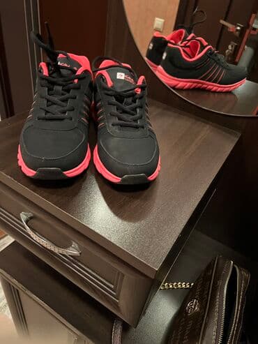 platforma qadın krossovkaları: Ölçü: 40, rəng - Qara, Yeni — 4