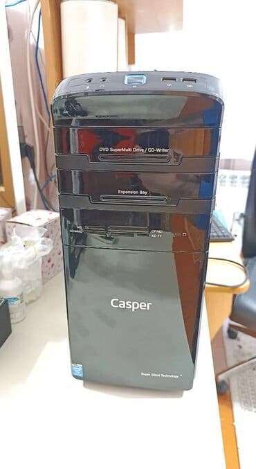 I3-2100 GeForce GT 220 RAM 8 SSD (təzə Lexar original) 128Gb HDD WD