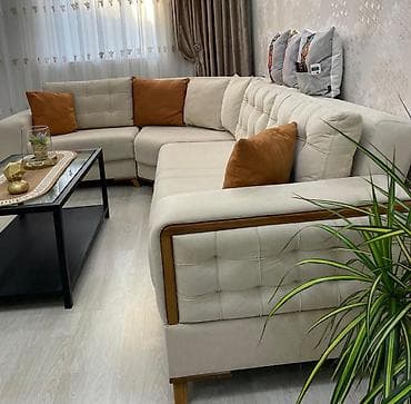 Gul✔️700 man(Sumqayıt, Corat). Künc divan. Çox baha alınıb. Her 2