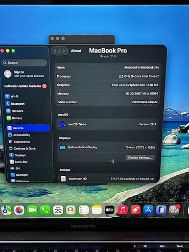 Apple MacBook: Macbook xaricdən yeni gəlib 🤩 Macbook Pro 2019 16inch 16gb ram 512gb — 9
