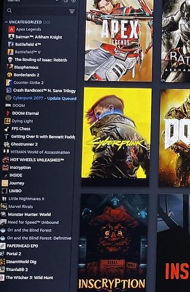 Steam istediyiniz oyun tapilir. Oyun hesabı / kitabxana satışı — 1