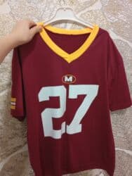 Hicab: Bordo rəngli köynək – 27 nömrəli - Rəng: bordo, sarı detallarla - — 4