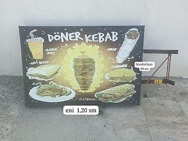 https:promo.bizon.az: “Döner Kebab” işıqlandırılan reklam lövhəsi Şəkildə gorunduyu — 3