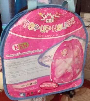 uşağ oyuncaqları: Uşaq üçün “Sunny Cat Pop Up House” oyun çadırı - Tip: Pop-up oyun — 1