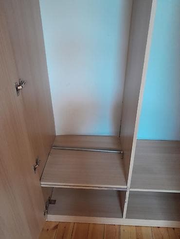 2 qapılı, Bej, Digər material, Açılan, Düz dolab — 3