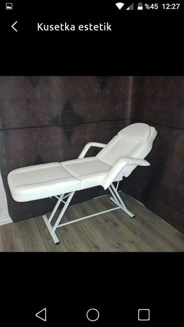 кресло кровать в баку цены: Yeni, Kosmetoloji kuşetka, Qatlanan, rəng - Ağ — 1