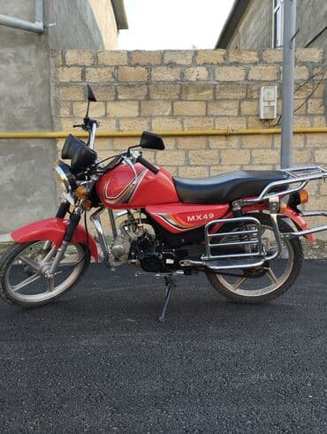 вентилятор с охлаждением в баку: Moped/Motosiklet MX49 – qırmızı rəng Xüsusiyyətlər: - Model: MX49 — 4